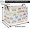 Car Kids Storage Basket Baby Boy Girls Basket Gift Basket Empty Cute Storage Bin Organizer Boxes Kids Toy Basket Rectangular Car Room Decor Book Shelf Basket (Car)